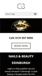 Mobile Screenshot of nailsandbeautyedinburgh.com